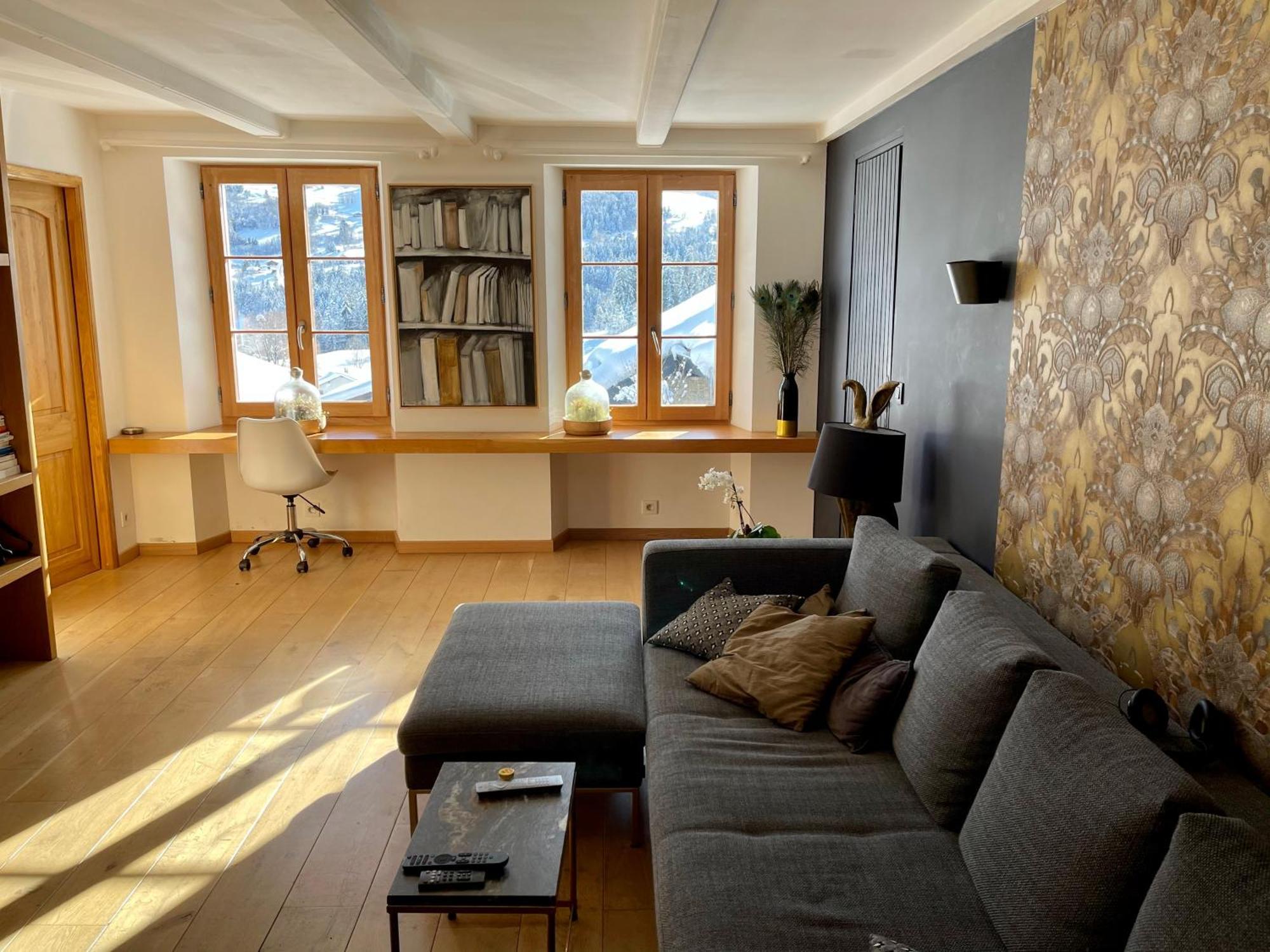 Chalet A Megeve-Vauvray - Grands Appartements , Vue Mont Blanc Деми-Картье Экстерьер фото